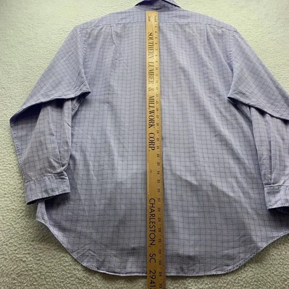 Ralph Lauren Polo Golf Shirt Mens XL X-Large Classic Fit Tattersall Check Preppy - Picture 8 of 13